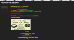 Desktop Screenshot of classiccarrepairs.weebly.com