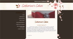 Desktop Screenshot of catherinescakes.weebly.com