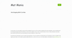 Desktop Screenshot of matmania.weebly.com