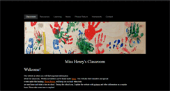 Desktop Screenshot of misshenrysclass.weebly.com