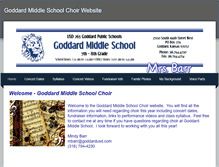 Tablet Screenshot of goddardmschoir.weebly.com