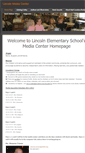 Mobile Screenshot of lincolnmediacenter.weebly.com