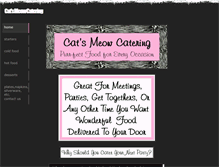 Tablet Screenshot of catsmeowcatering.weebly.com
