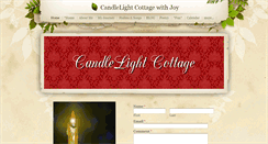 Desktop Screenshot of candlelightcottage.weebly.com