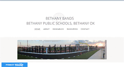 Desktop Screenshot of bronchoband.weebly.com