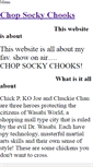 Mobile Screenshot of chopsockychooks.weebly.com