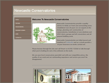Tablet Screenshot of newcastle-conservatories.weebly.com