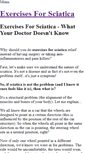 Mobile Screenshot of exercises-for-sciatica.weebly.com