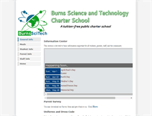 Tablet Screenshot of burnsscitech-info.weebly.com