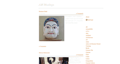 Desktop Screenshot of ammusings.weebly.com