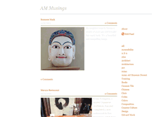 Tablet Screenshot of ammusings.weebly.com