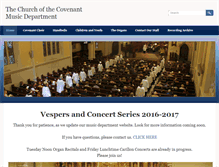 Tablet Screenshot of covenantmusic.weebly.com