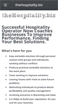 Mobile Screenshot of hospitalitybusinesscoach.weebly.com