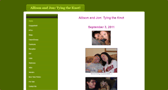 Desktop Screenshot of jonallisonwed.weebly.com