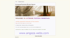 Desktop Screenshot of outdoorpainting.weebly.com