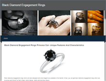 Tablet Screenshot of blackdiamondengagmentrings.weebly.com