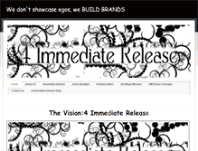 Tablet Screenshot of 4immediaterelease.weebly.com