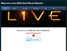 Tablet Screenshot of igodonxboxlive.weebly.com