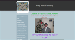 Desktop Screenshot of longreachministry.weebly.com