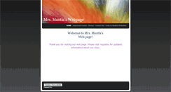 Desktop Screenshot of mantia.weebly.com