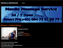 Tablet Screenshot of manilamassage.weebly.com