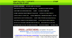 Desktop Screenshot of kentphilately.weebly.com