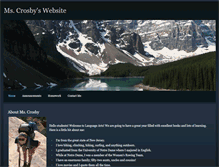 Tablet Screenshot of mscrosby.weebly.com