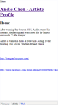 Mobile Screenshot of andiechenprofile.weebly.com