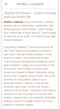 Mobile Screenshot of herbalxcleansenatural.weebly.com