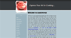 Desktop Screenshot of cookin4real.weebly.com