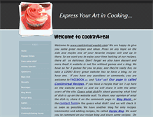 Tablet Screenshot of cookin4real.weebly.com