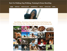 Tablet Screenshot of karionwalking.weebly.com