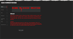 Desktop Screenshot of kidshorrorfilms.weebly.com