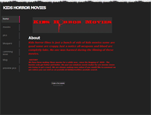 Tablet Screenshot of kidshorrorfilms.weebly.com