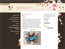 Tablet Screenshot of alittlepieceofus.weebly.com