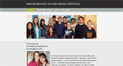 Desktop Screenshot of kristenbechtel.weebly.com