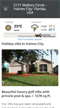 Mobile Screenshot of floridahomerental.weebly.com