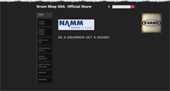 Desktop Screenshot of drumshopstore.weebly.com