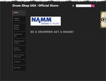 Tablet Screenshot of drumshopstore.weebly.com