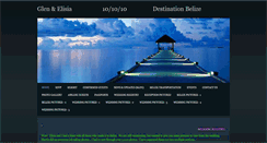 Desktop Screenshot of belizewedding2010.weebly.com