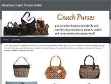 Tablet Screenshot of coach-purses-outlet.weebly.com