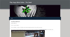 Desktop Screenshot of angrybirdscake.weebly.com