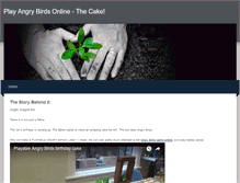 Tablet Screenshot of angrybirdscake.weebly.com