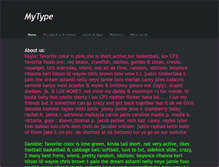 Tablet Screenshot of mytype.weebly.com