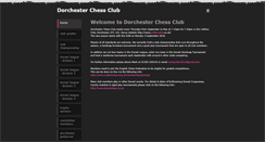 Desktop Screenshot of dorchesterchessclub.weebly.com