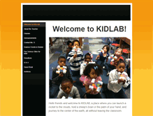 Tablet Screenshot of kidlab.weebly.com