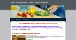 Desktop Screenshot of indiancookingclasses.weebly.com