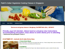 Tablet Screenshot of indiancookingclasses.weebly.com
