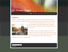 Tablet Screenshot of msthomasenglish3.weebly.com