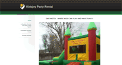 Desktop Screenshot of kidsjoypartyrental.weebly.com